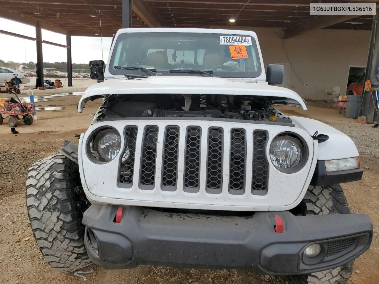 2023 Jeep Gladiator Rubicon VIN: 1C6JJTBGXPL536516 Lot: 78094484