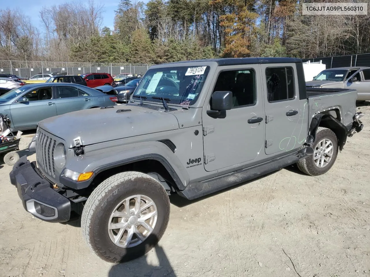 2023 Jeep Gladiator Sport VIN: 1C6JJTAG9PL560310 Lot: 79976124