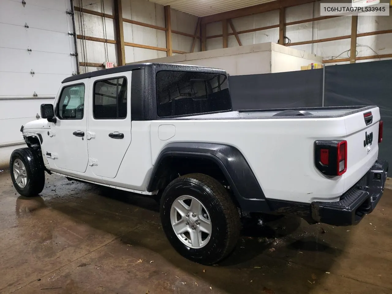 2023 Jeep Gladiator Sport VIN: 1C6HJTAG7PL533945 Lot: 80113514