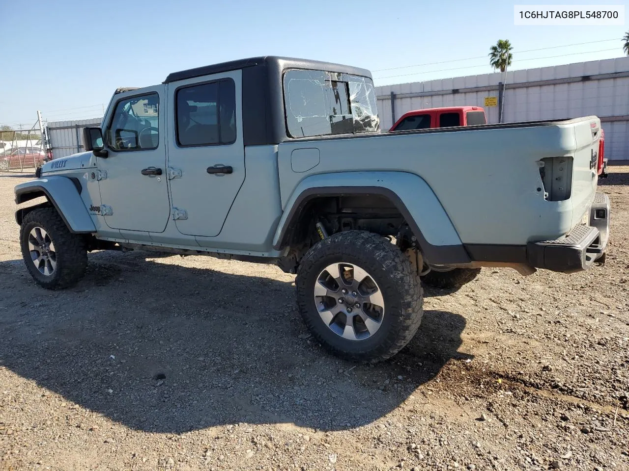 2023 Jeep Gladiator Sport VIN: 1C6HJTAG8PL548700 Lot: 80876274