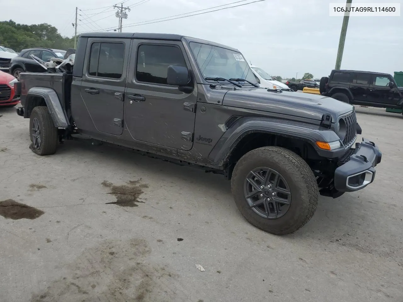 2024 Jeep Gladiator Sport VIN: 1C6JJTAG9RL114600 Lot: 65733074