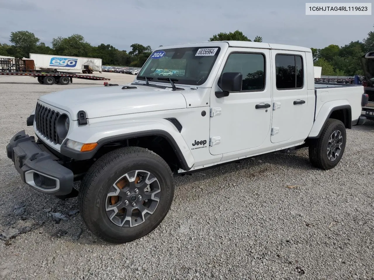 2024 Jeep Gladiator Sport VIN: 1C6HJTAG4RL119623 Lot: 68356964