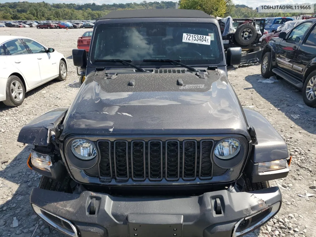 2024 Jeep Gladiator Sport VIN: 1C6HJTAG9RL119665 Lot: 72153484