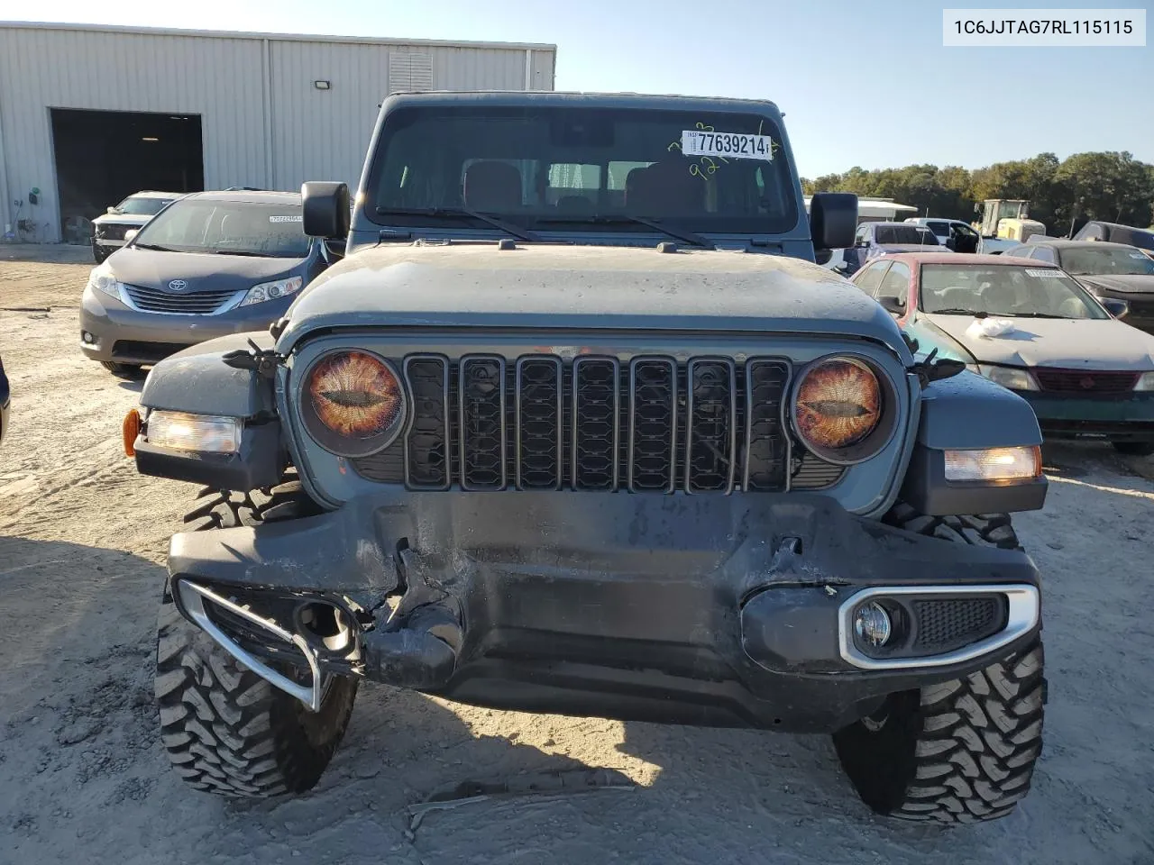 2024 Jeep Gladiator Sport VIN: 1C6JJTAG7RL115115 Lot: 77639214