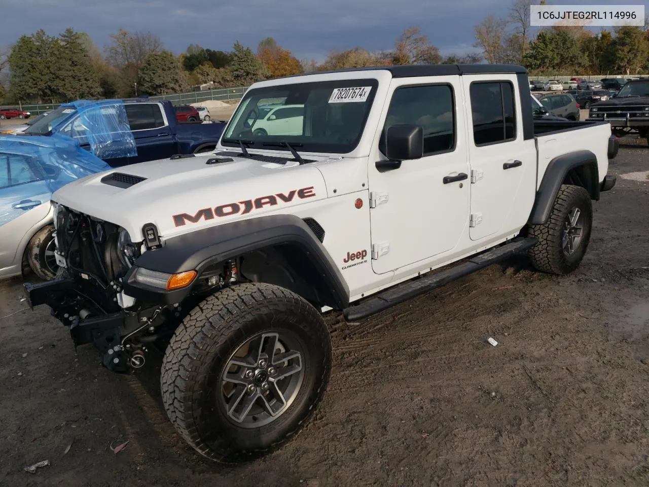 2024 Jeep Gladiator Mojave VIN: 1C6JJTEG2RL114996 Lot: 78207674