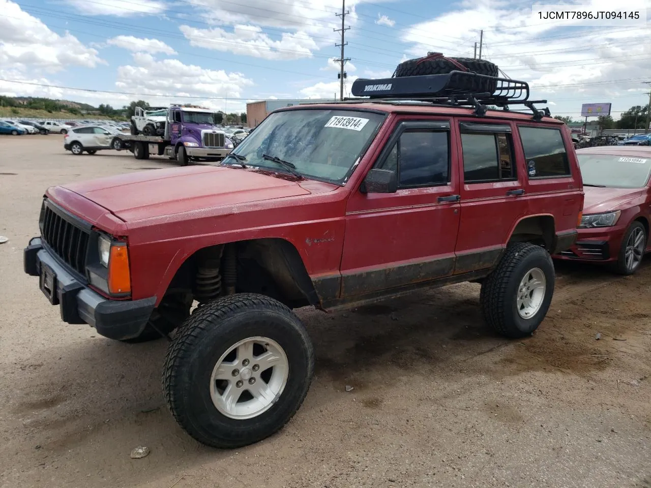 1988 Jeep Cherokee Limited VIN: 1JCMT7896JT094145 Lot: 71913914