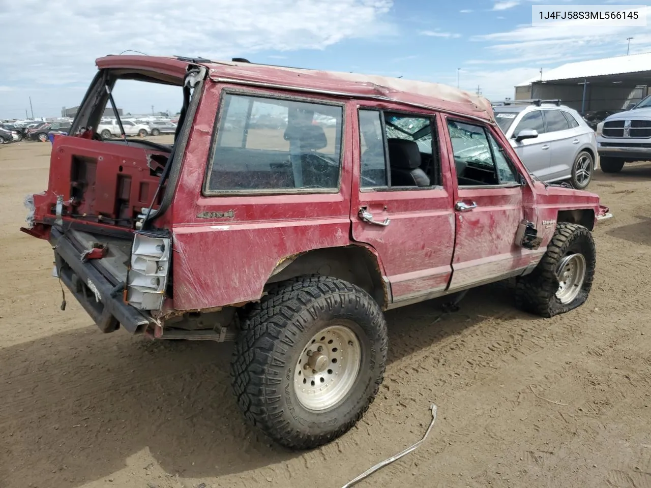 1J4FJ58S3ML566145 1991 Jeep Cherokee Laredo