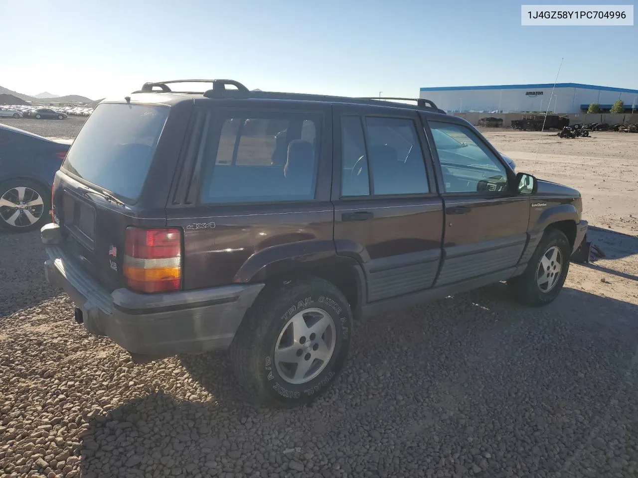 1993 Jeep Grand Cherokee Laredo VIN: 1J4GZ58Y1PC704996 Lot: 71567674