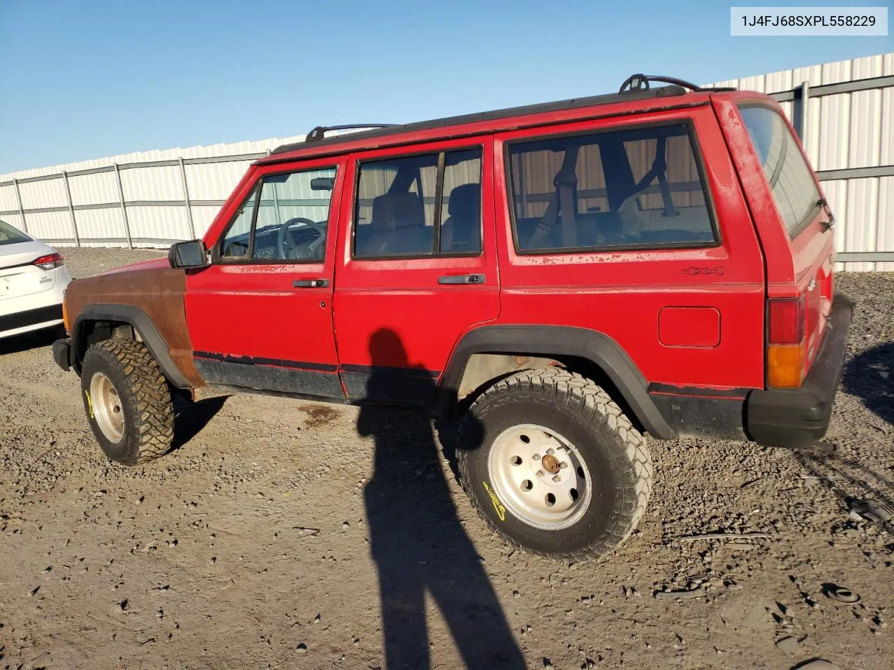 1993 Jeep Cherokee Sport VIN: 1J4FJ68SXPL558229 Lot: 76626064