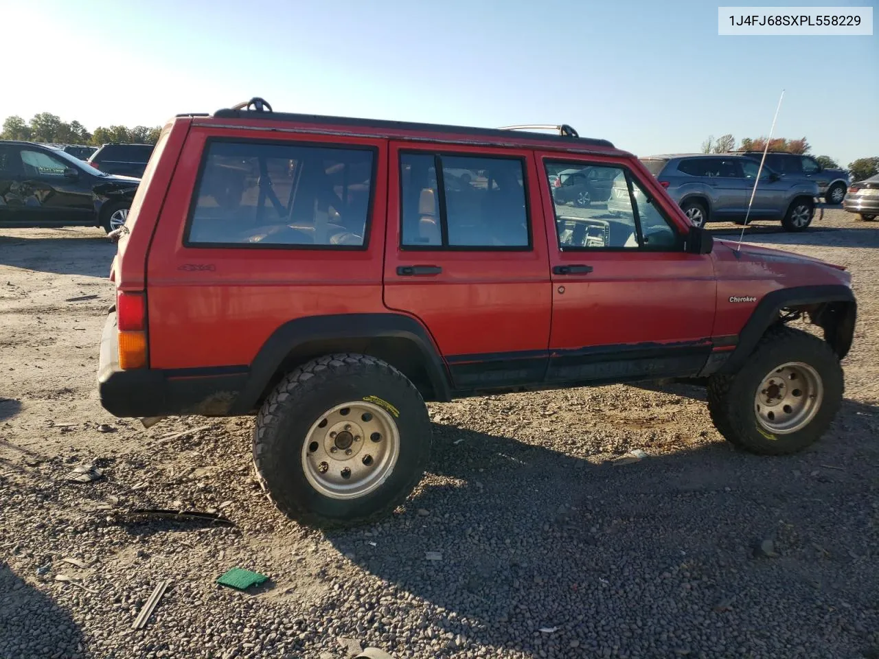 1J4FJ68SXPL558229 1993 Jeep Cherokee Sport