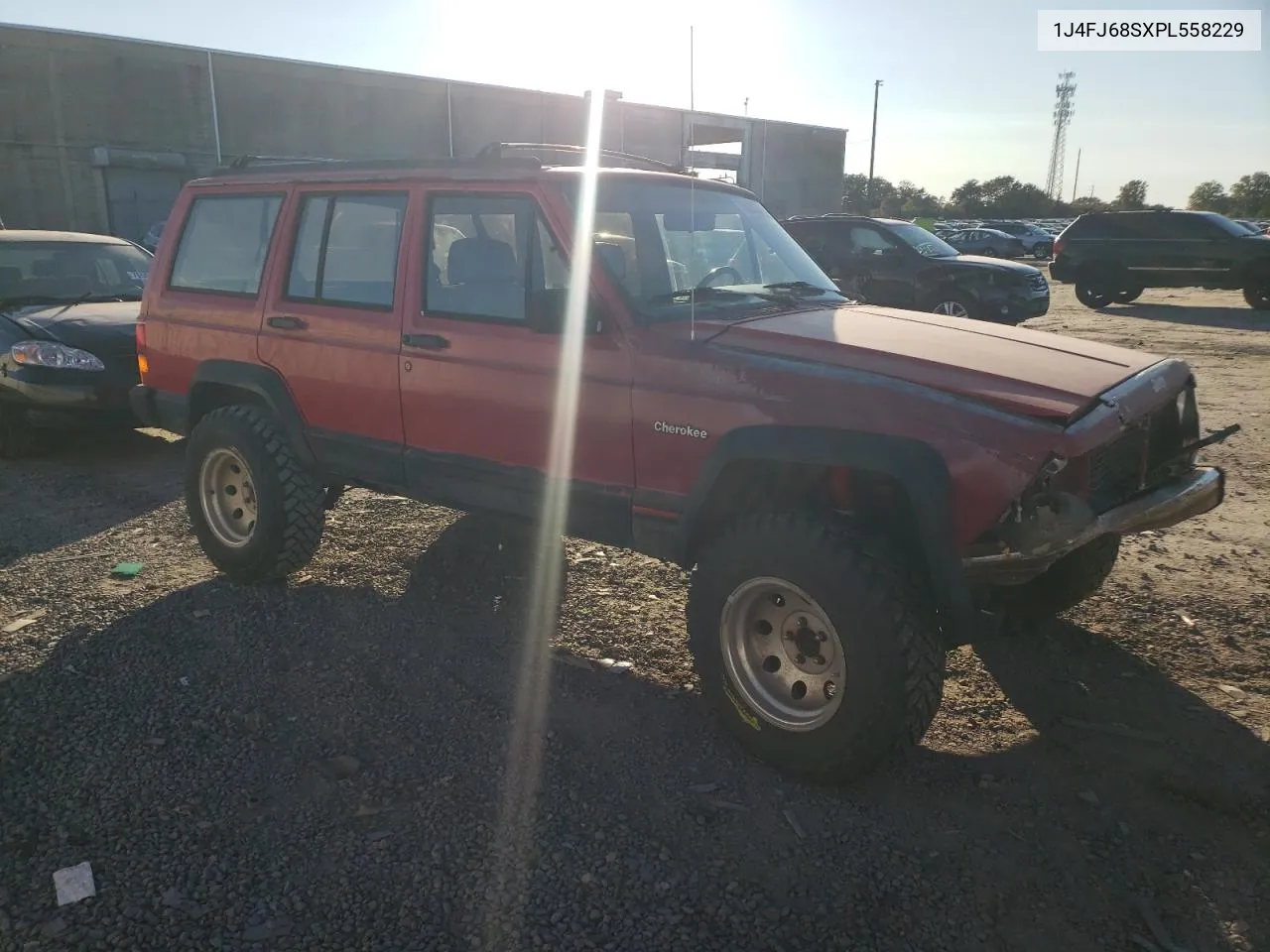 1J4FJ68SXPL558229 1993 Jeep Cherokee Sport