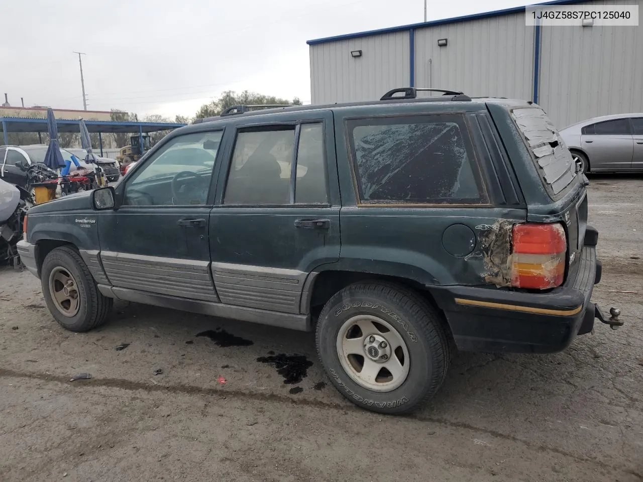 1993 Jeep Grand Cherokee Laredo VIN: 1J4GZ58S7PC125040 Lot: 78846954