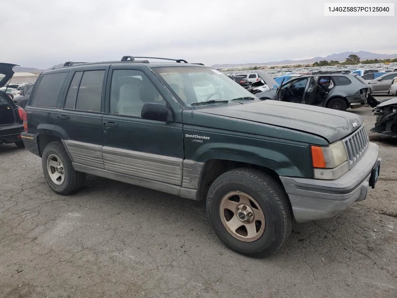 1993 Jeep Grand Cherokee Laredo VIN: 1J4GZ58S7PC125040 Lot: 78846954