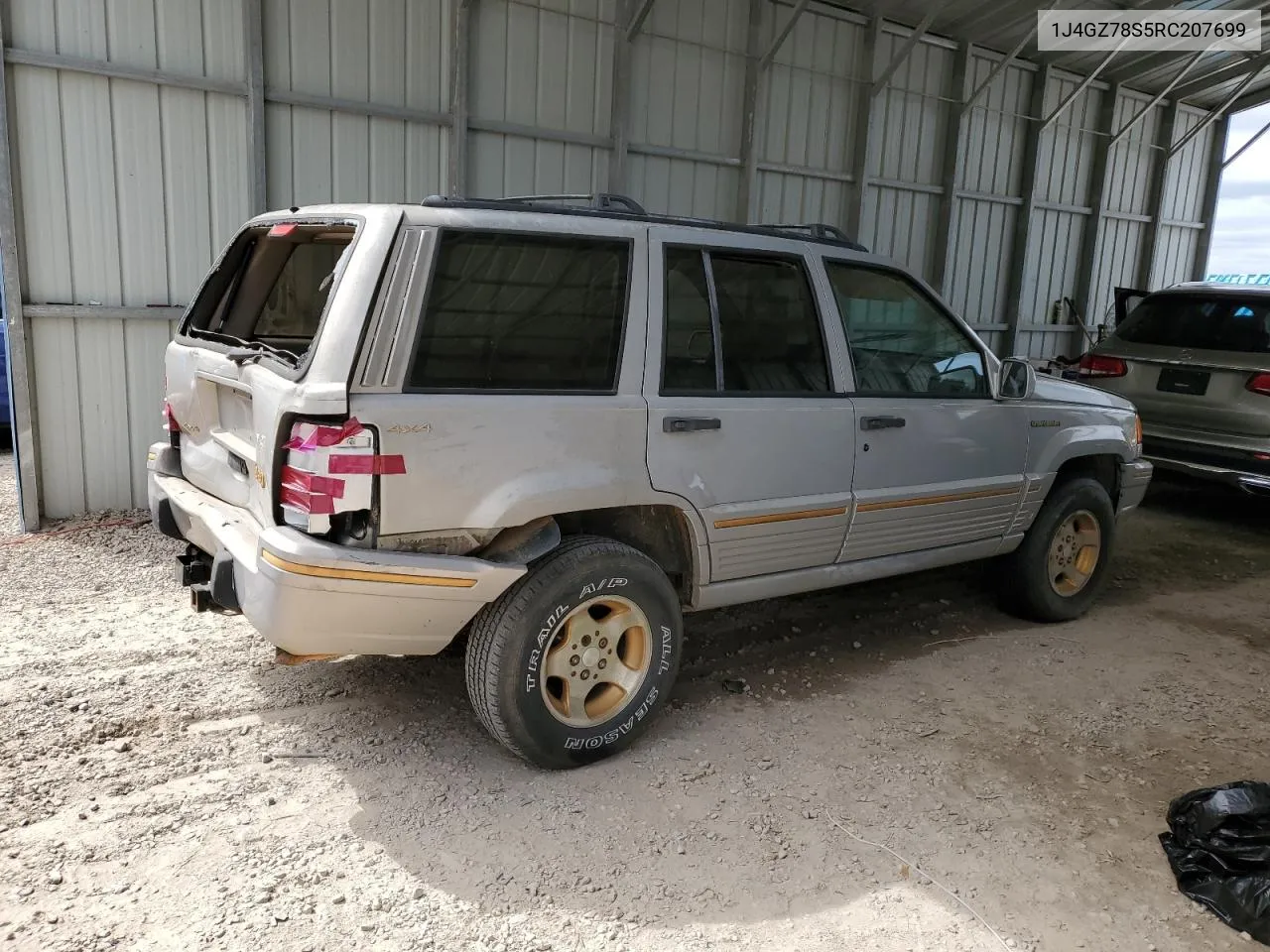 1994 Jeep Grand Cherokee Limited VIN: 1J4GZ78S5RC207699 Lot: 69263184