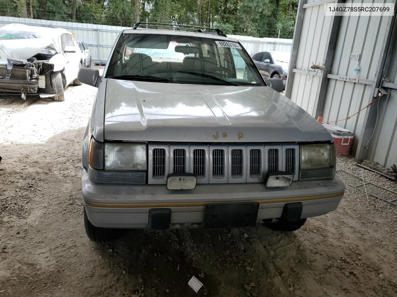 1J4GZ78S5RC207699 1994 Jeep Grand Cherokee Limited