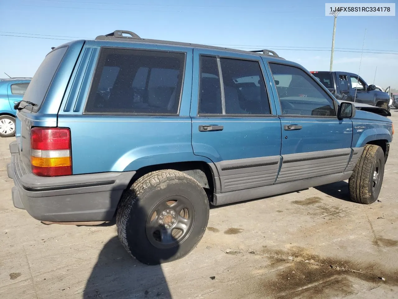 1994 Jeep Grand Cherokee Laredo VIN: 1J4FX58S1RC334178 Lot: 75943554