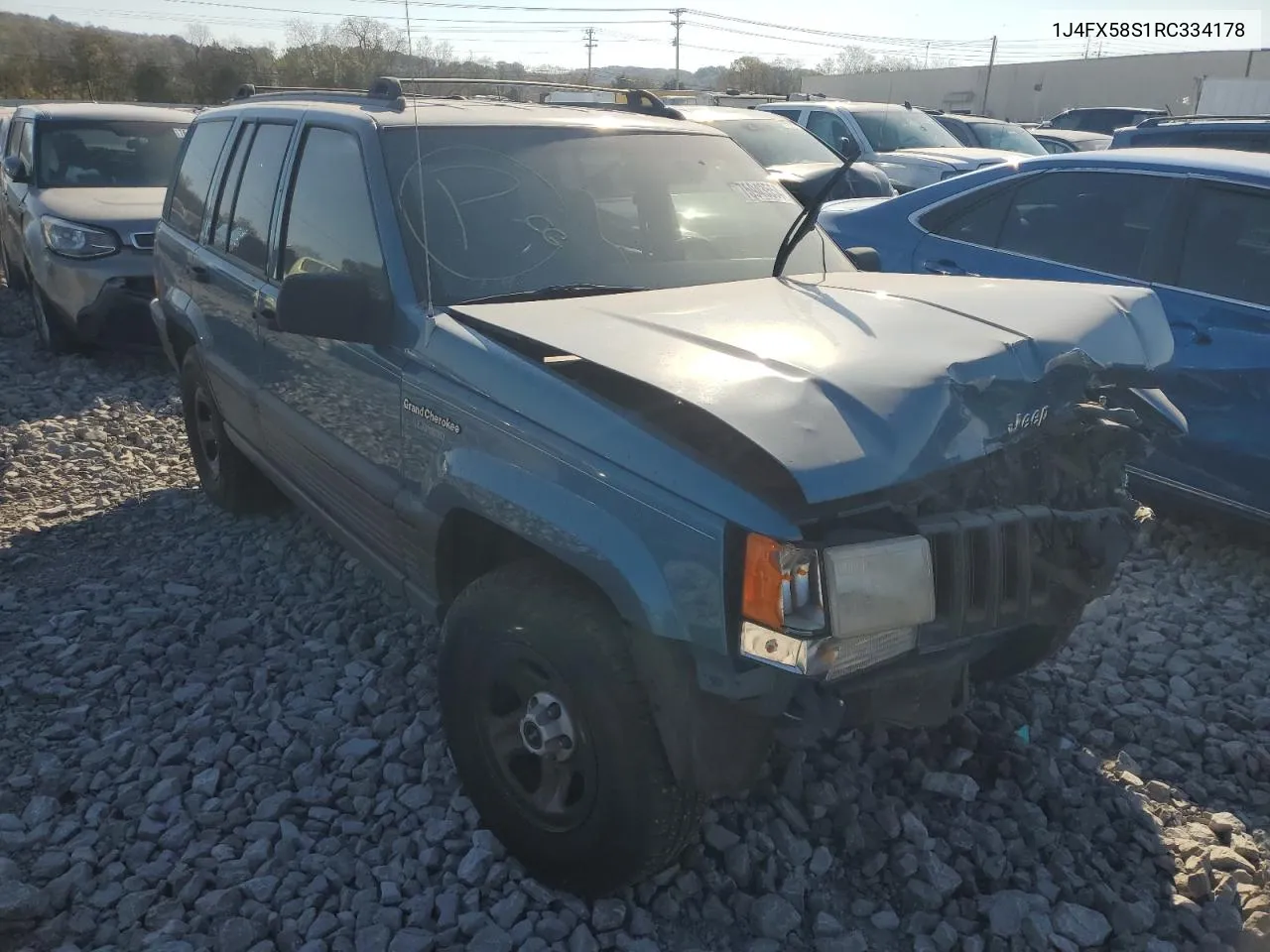 1994 Jeep Grand Cherokee Laredo VIN: 1J4FX58S1RC334178 Lot: 75943554