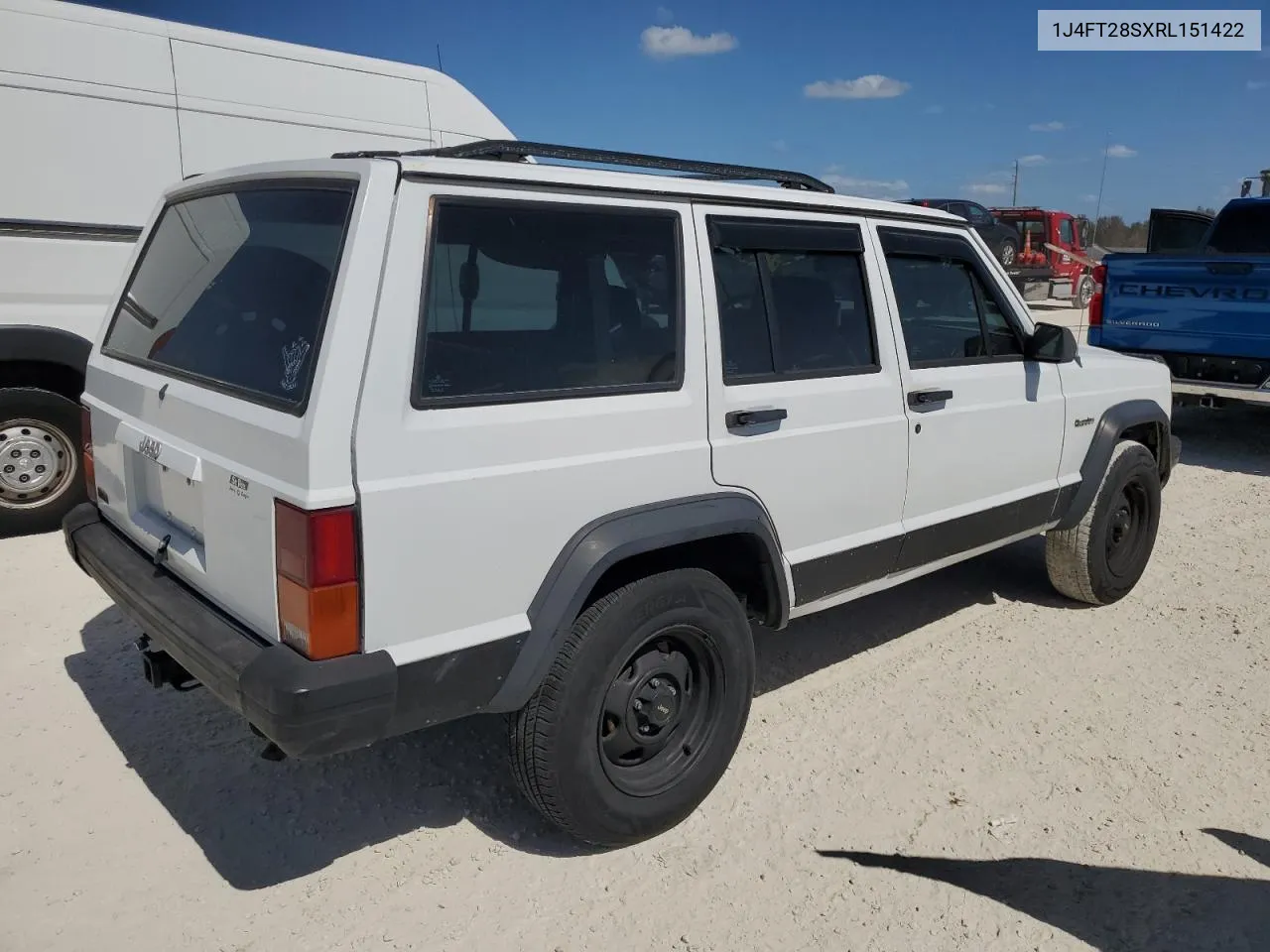 1994 Jeep Cherokee Se VIN: 1J4FT28SXRL151422 Lot: 77358594