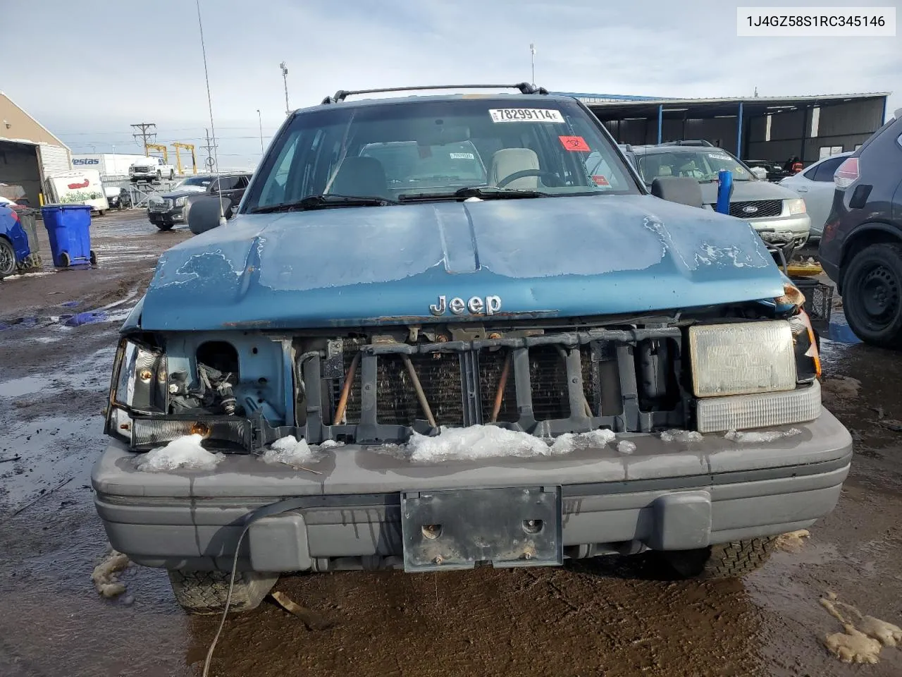 1994 Jeep Grand Cherokee Laredo VIN: 1J4GZ58S1RC345146 Lot: 78299114