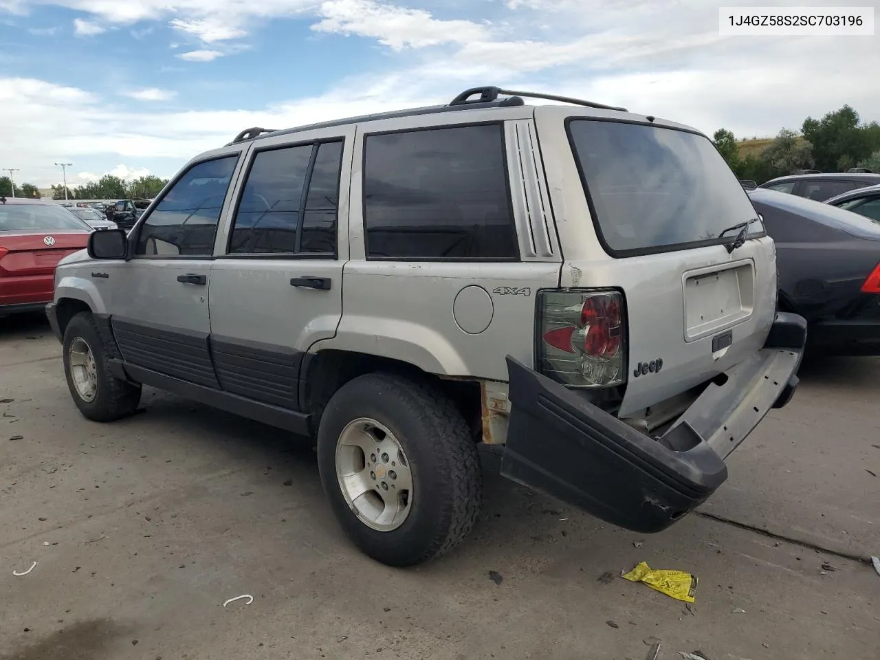 1995 Jeep Grand Cherokee Laredo VIN: 1J4GZ58S2SC703196 Lot: 68571944