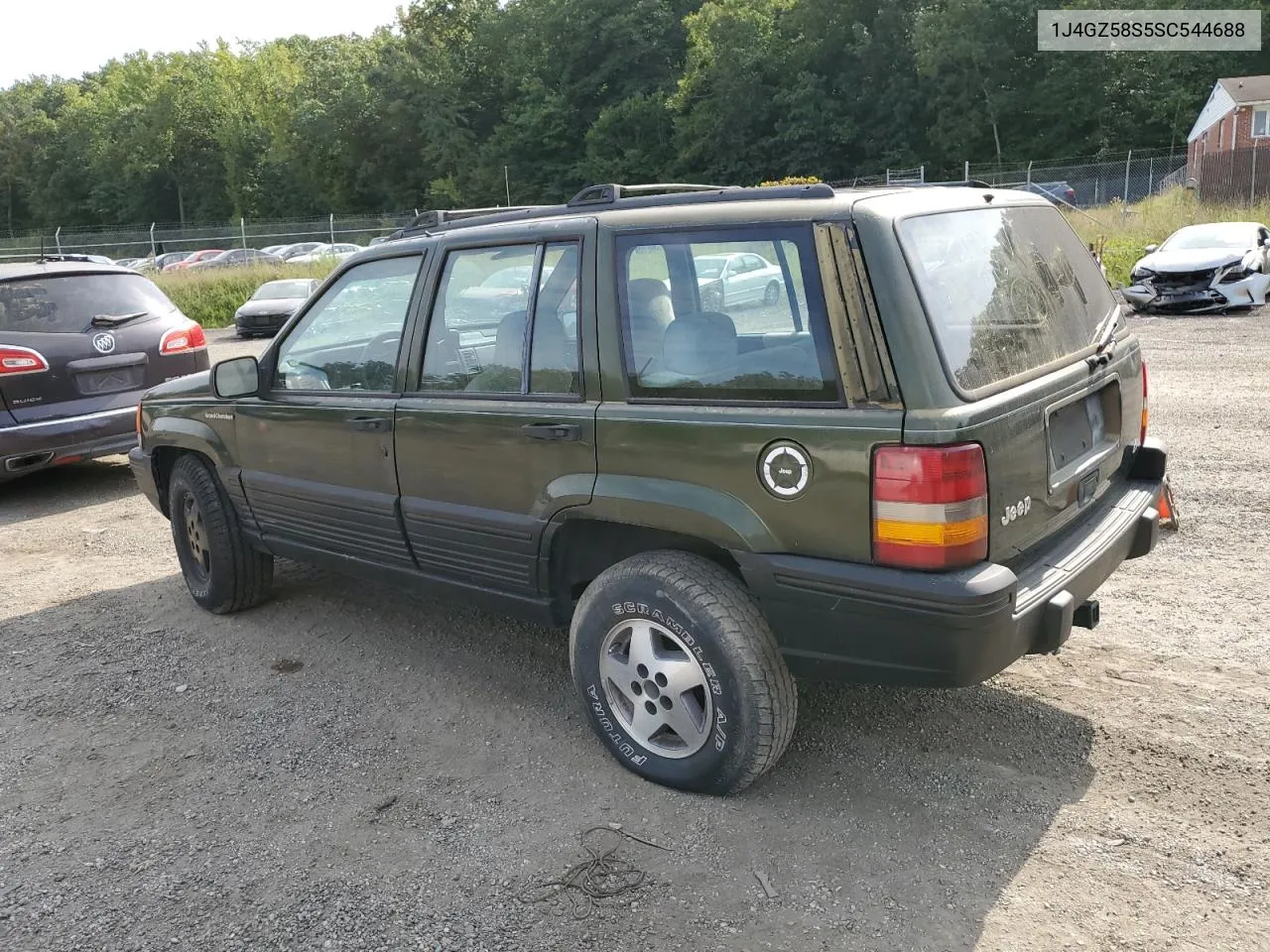 1995 Jeep Grand Cherokee Laredo VIN: 1J4GZ58S5SC544688 Lot: 70447984