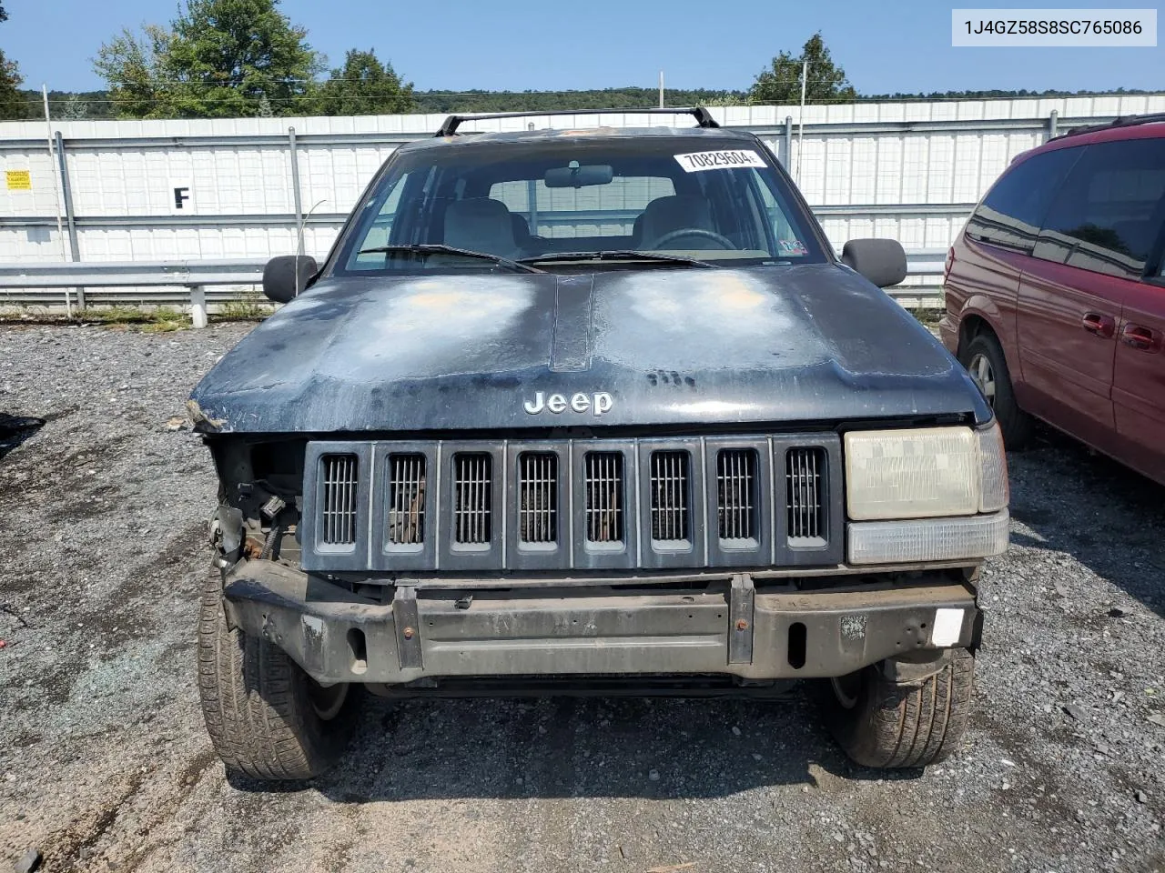 1995 Jeep Grand Cherokee Laredo VIN: 1J4GZ58S8SC765086 Lot: 70829604