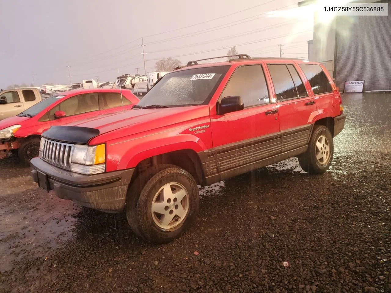 1J4GZ58Y5SC536885 1995 Jeep Grand Cherokee Laredo