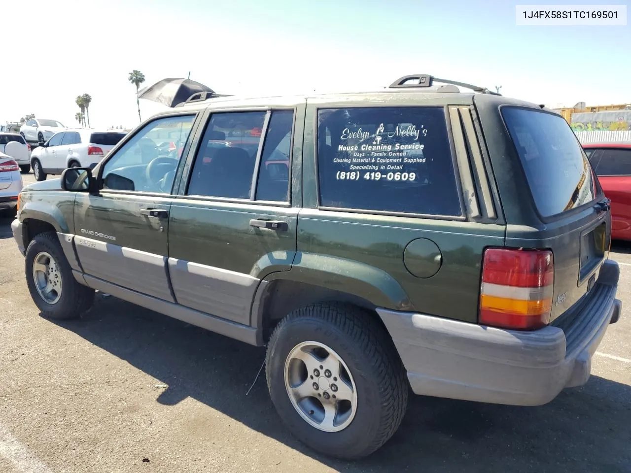 1996 Jeep Grand Cherokee Laredo VIN: 1J4FX58S1TC169501 Lot: 59143174