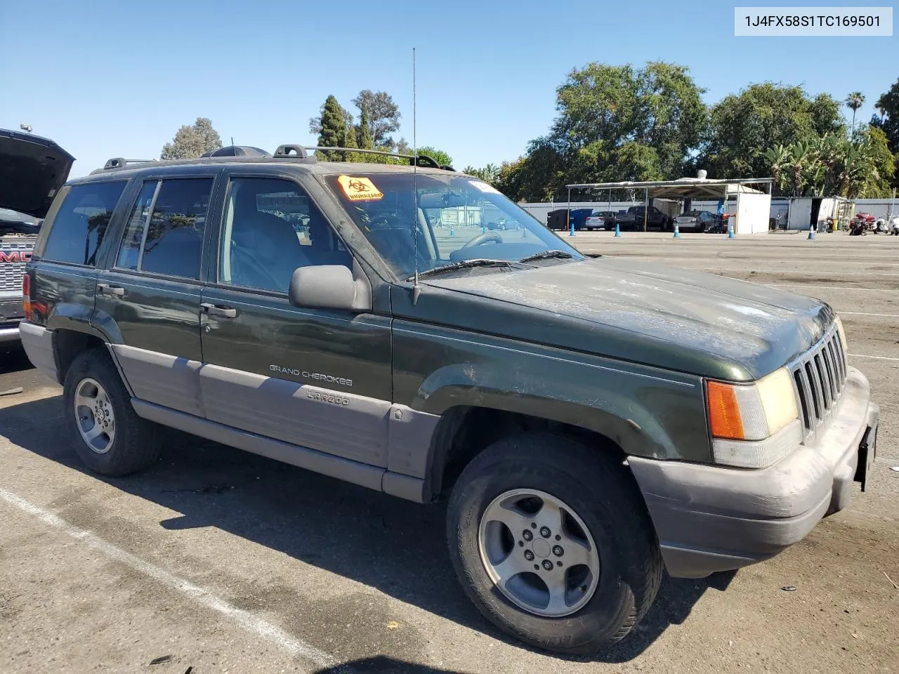 1996 Jeep Grand Cherokee Laredo VIN: 1J4FX58S1TC169501 Lot: 59143174