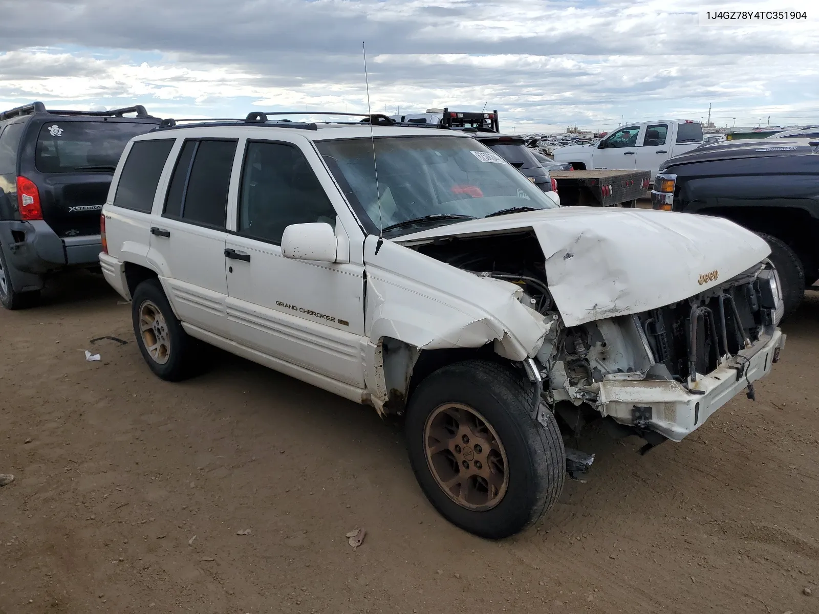 1996 Jeep Grand Cherokee Limited VIN: 1J4GZ78Y4TC351904 Lot: 67506344