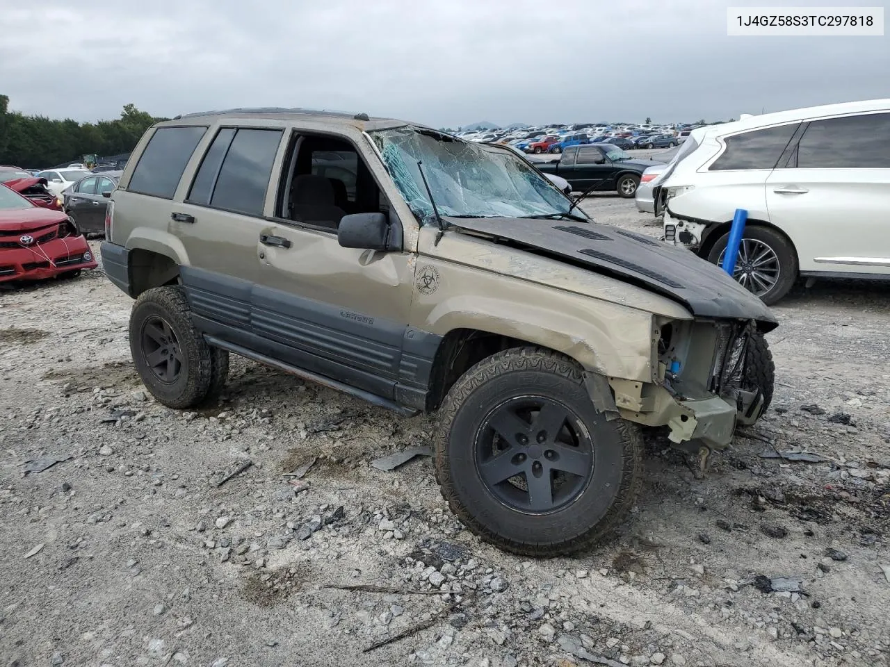 1996 Jeep Grand Cherokee Laredo VIN: 1J4GZ58S3TC297818 Lot: 67712584