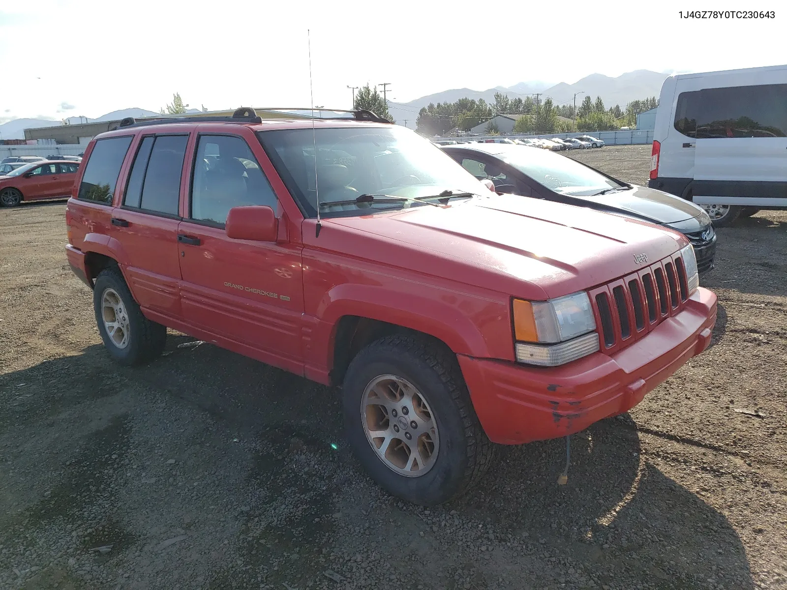 1996 Jeep Grand Cherokee Limited VIN: 1J4GZ78Y0TC230643 Lot: 67796434