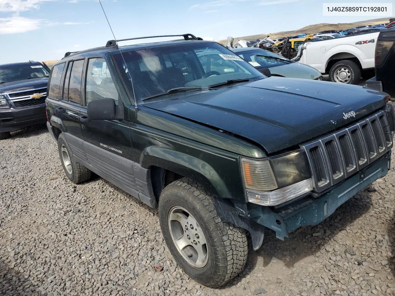 1996 Jeep Grand Cherokee Laredo VIN: 1J4GZ58S9TC192801 Lot: 69844814