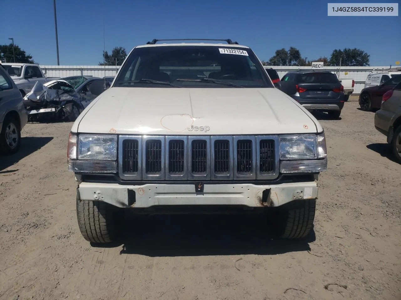 1996 Jeep Grand Cherokee Laredo VIN: 1J4GZ58S4TC339199 Lot: 71322154