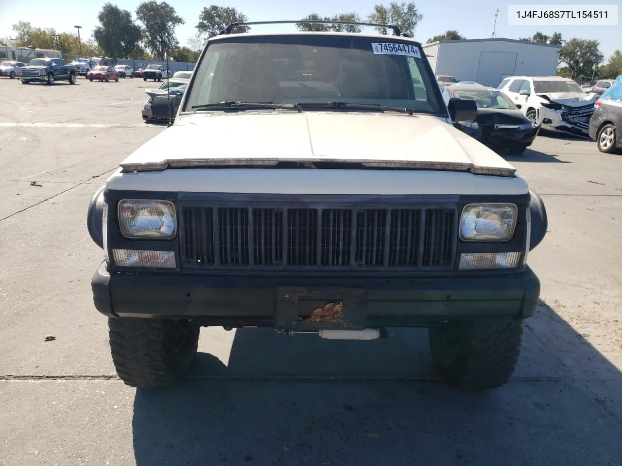 1996 Jeep Cherokee Sport VIN: 1J4FJ68S7TL154511 Lot: 74564474