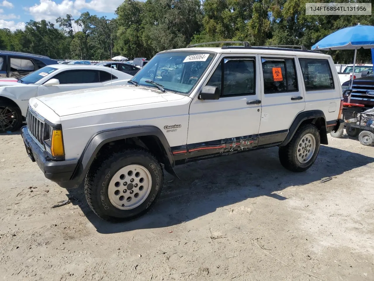 1996 Jeep Cherokee Sport VIN: 1J4FT68S4TL131956 Lot: 74568064