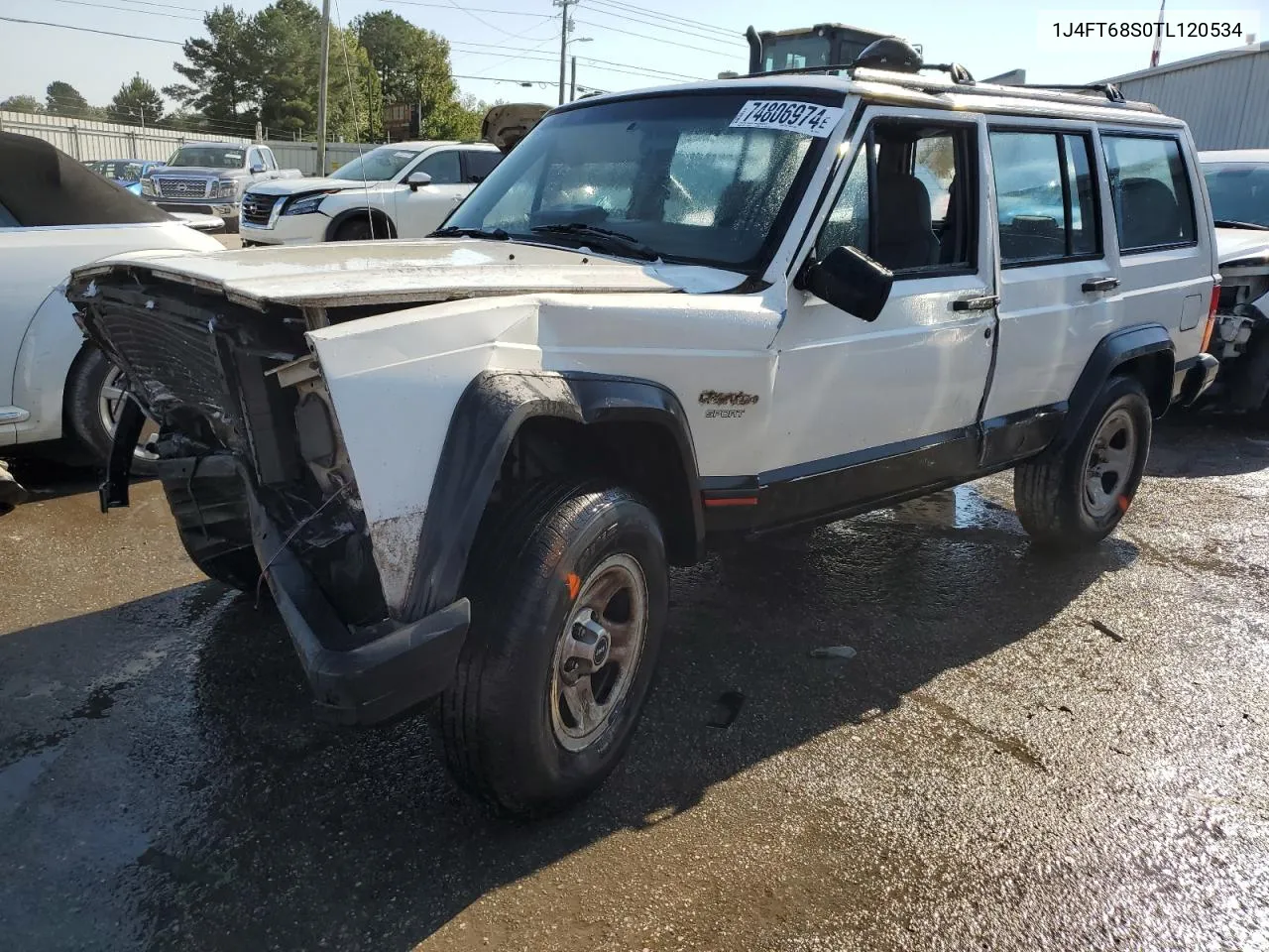 1996 Jeep Cherokee Sport VIN: 1J4FT68S0TL120534 Lot: 74806974