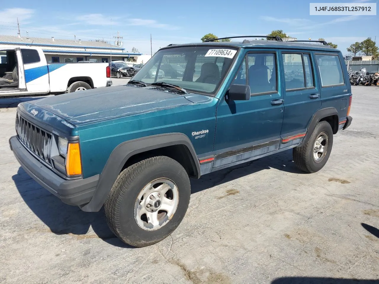 1J4FJ68S3TL257912 1996 Jeep Cherokee Sport