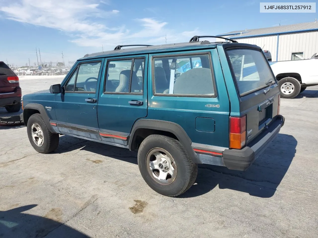 1996 Jeep Cherokee Sport VIN: 1J4FJ68S3TL257912 Lot: 77109634