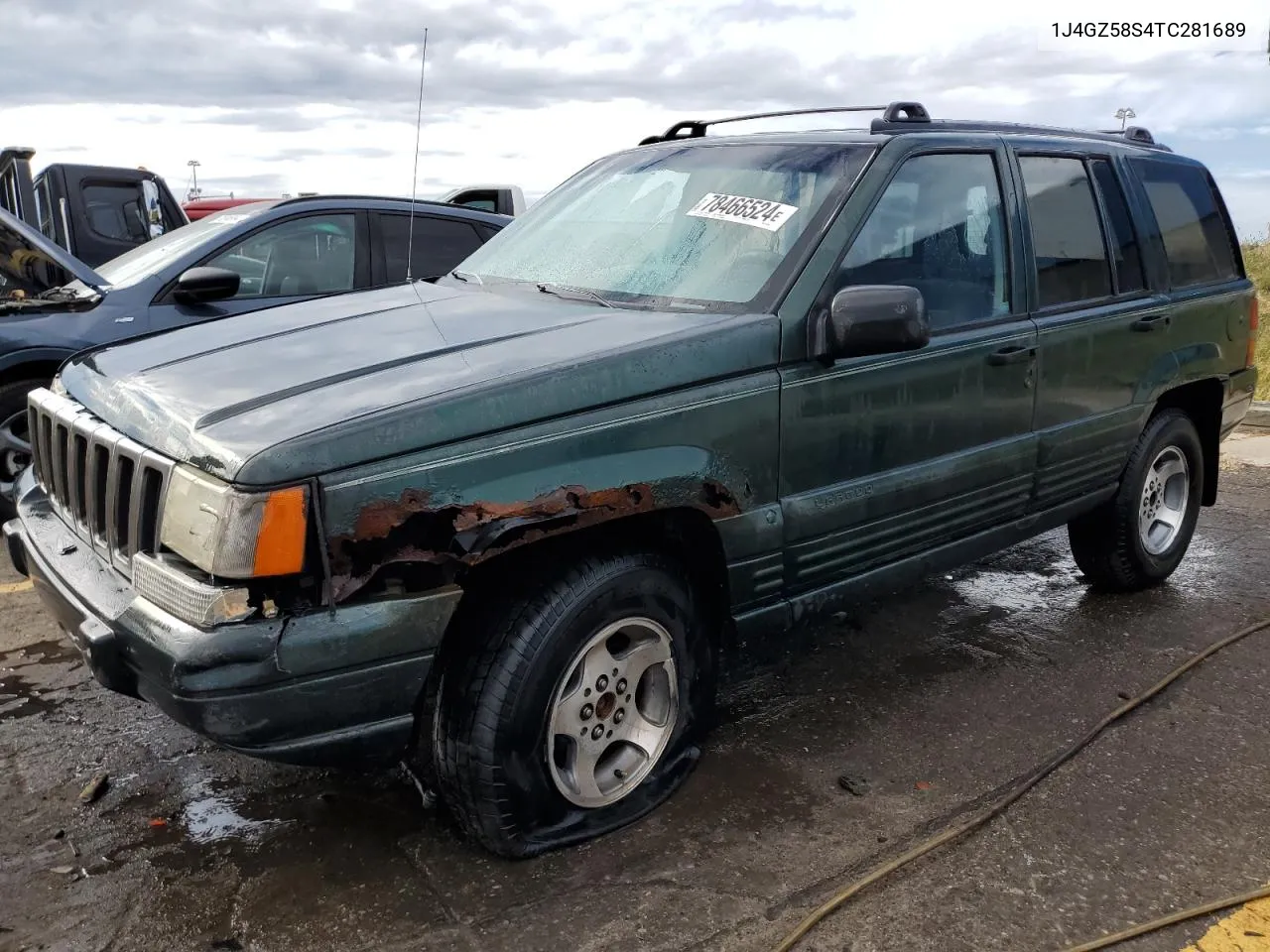 1996 Jeep Grand Cherokee Laredo VIN: 1J4GZ58S4TC281689 Lot: 78466524