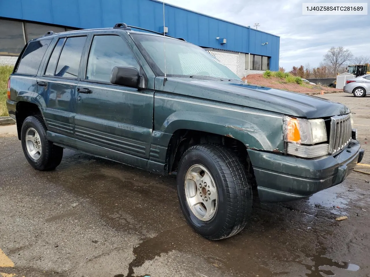 1996 Jeep Grand Cherokee Laredo VIN: 1J4GZ58S4TC281689 Lot: 78466524