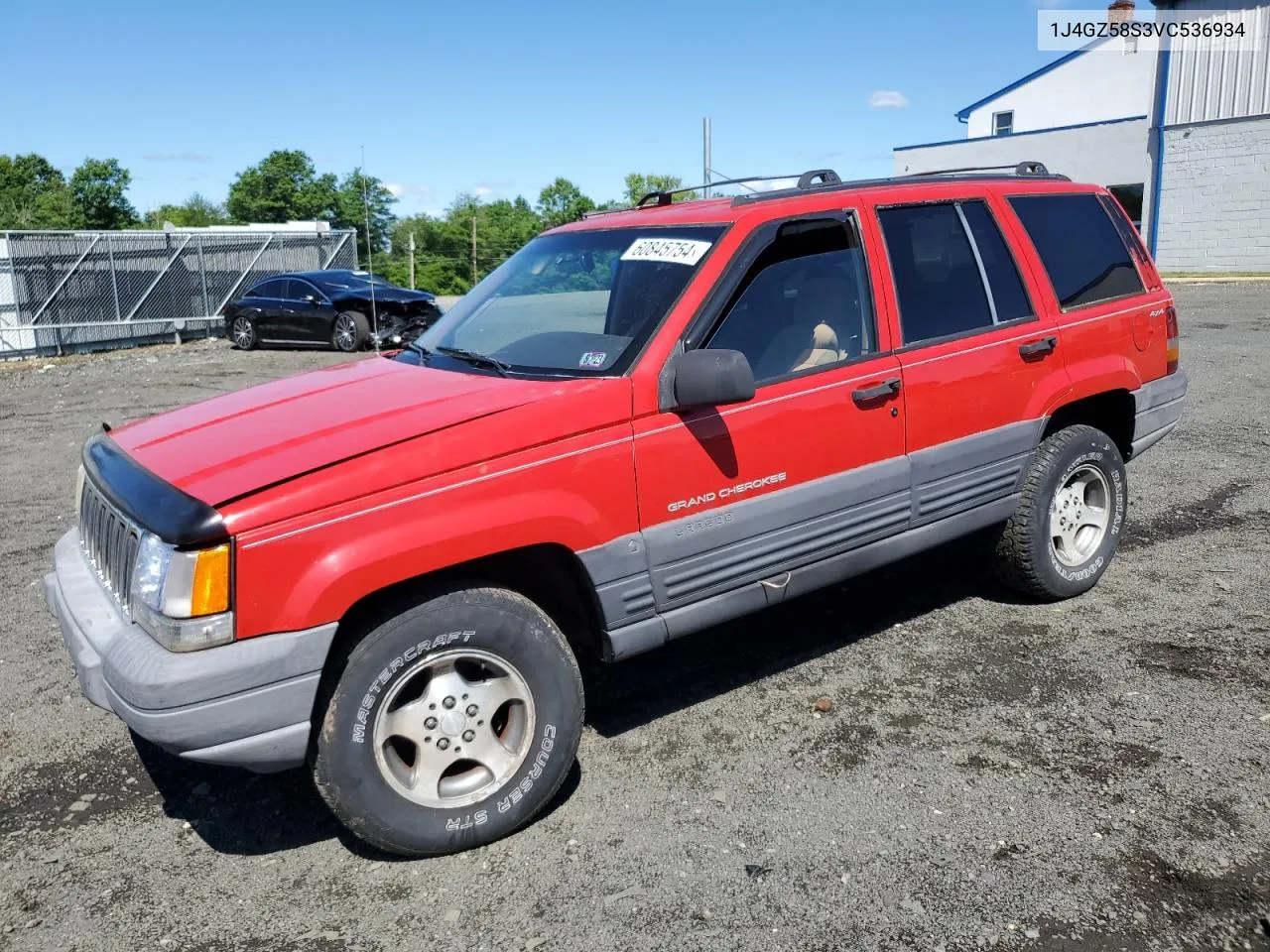 1997 Jeep Grand Cherokee Laredo VIN: 1J4GZ58S3VC536934 Lot: 60845754