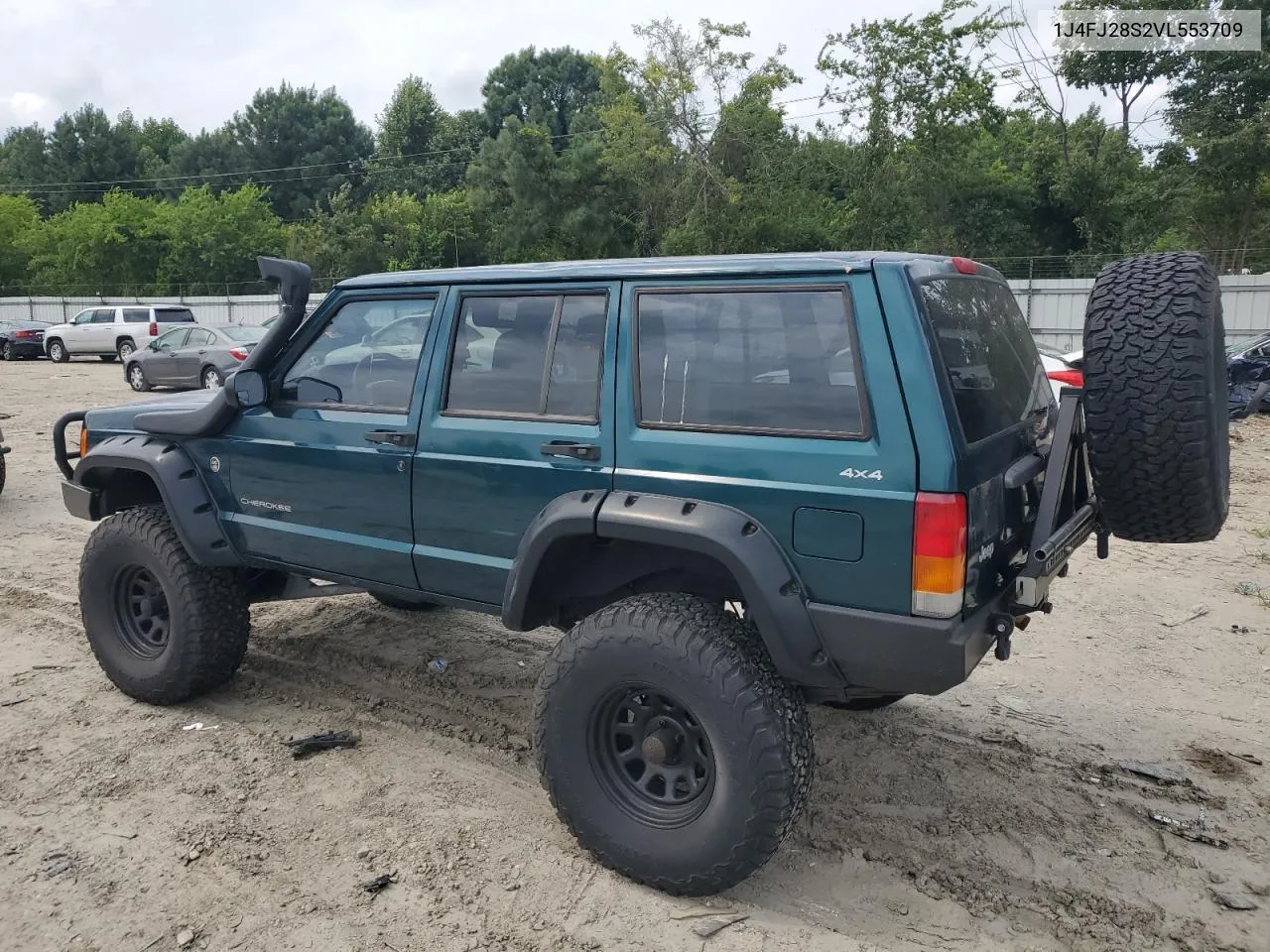 1997 Jeep Cherokee Se VIN: 1J4FJ28S2VL553709 Lot: 63340974