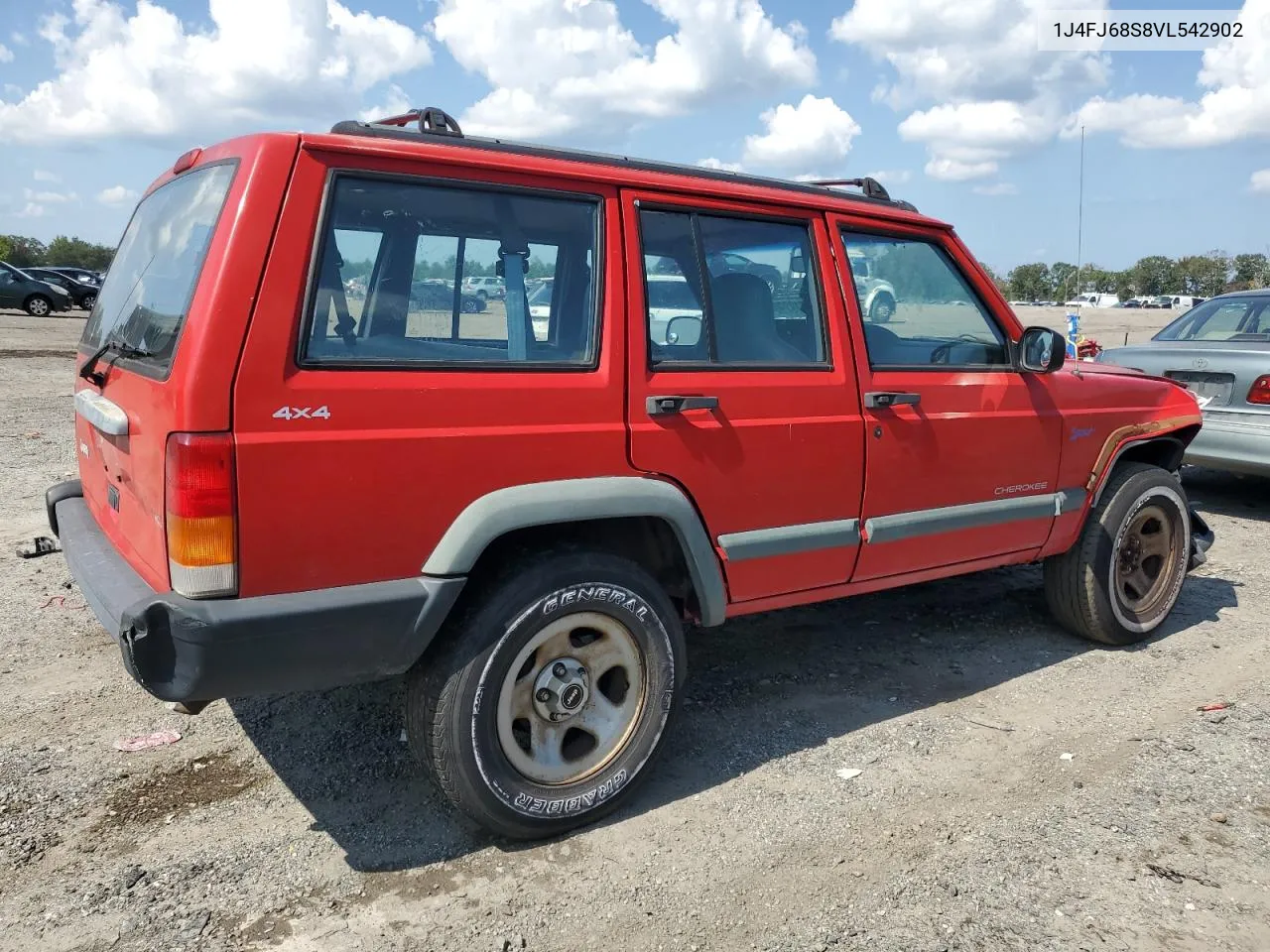 1J4FJ68S8VL542902 1997 Jeep Cherokee Sport