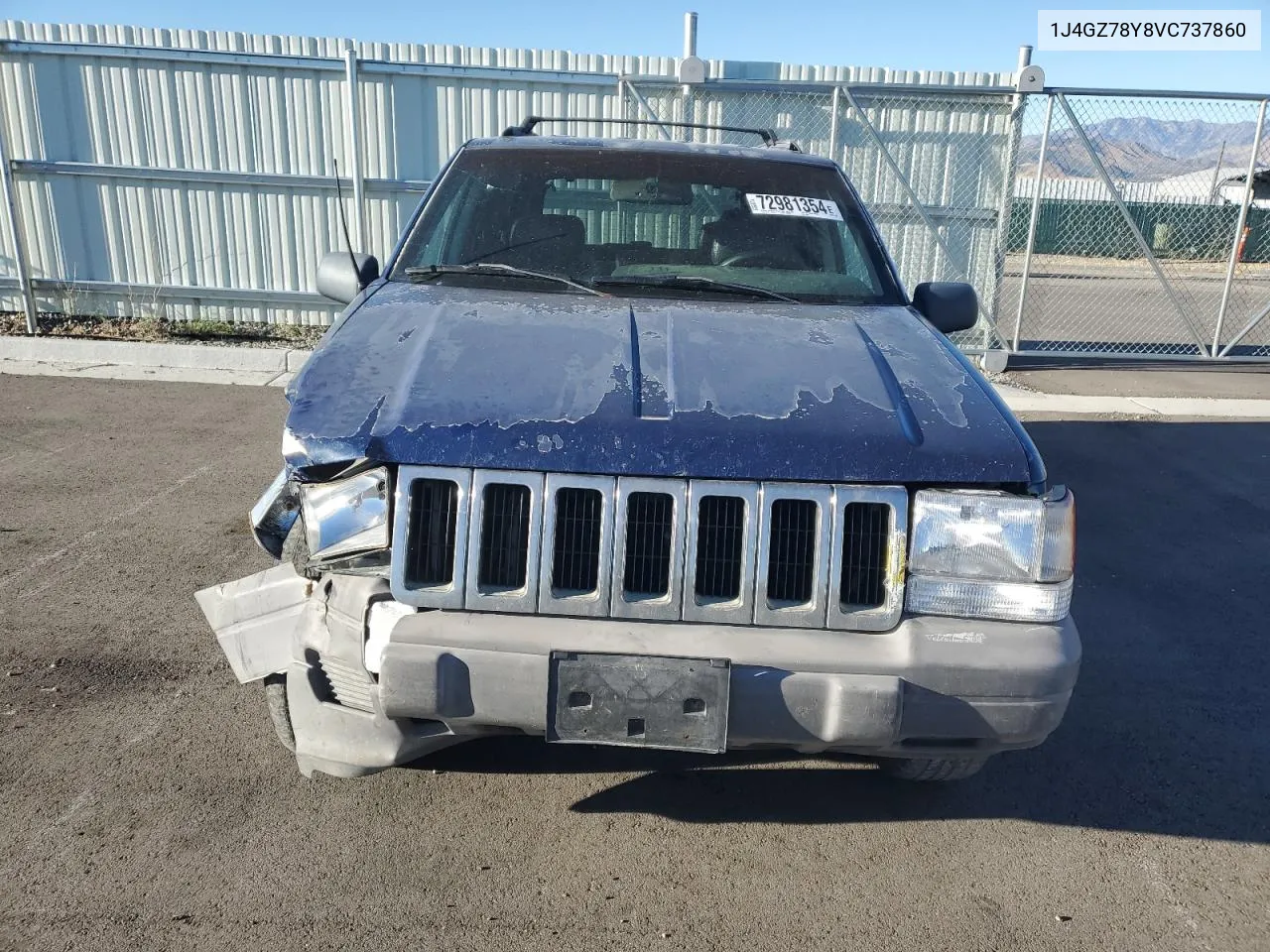 1J4GZ78Y8VC737860 1997 Jeep Grand Cherokee Limited