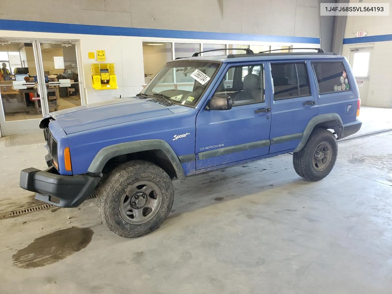 1997 Jeep Cherokee Sport VIN: 1J4FJ68S5VL564193 Lot: 73969104