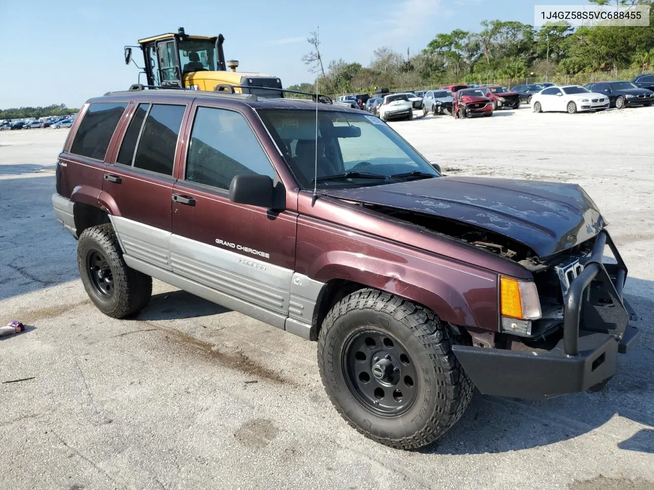 1997 Jeep Grand Cherokee Laredo VIN: 1J4GZ58S5VC688455 Lot: 74294204