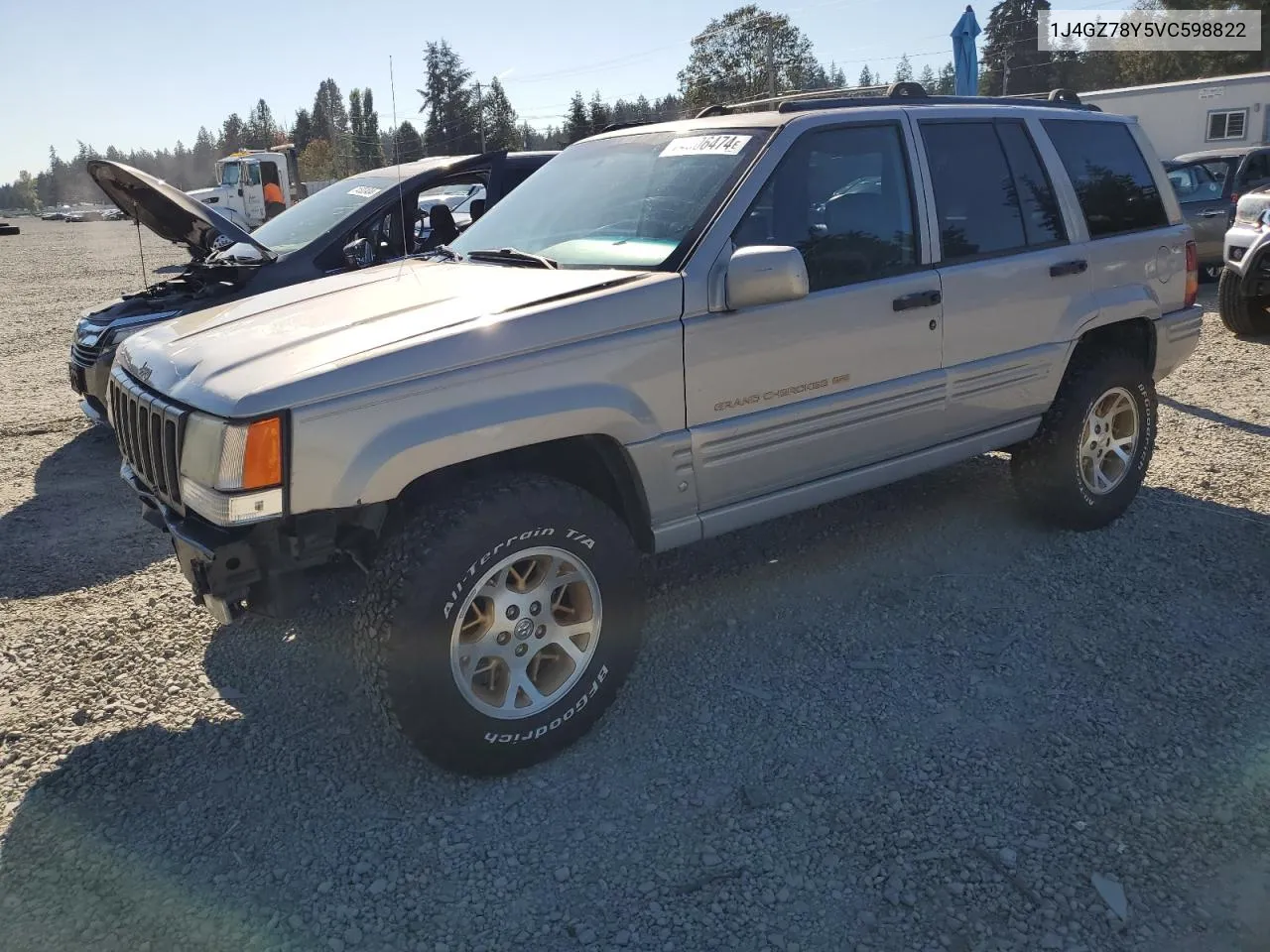 1997 Jeep Grand Cherokee Limited VIN: 1J4GZ78Y5VC598822 Lot: 74306474