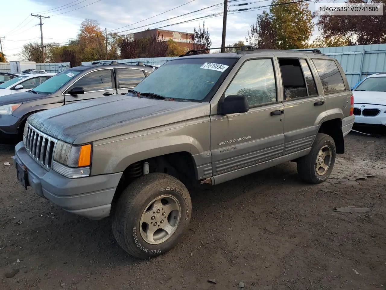 1997 Jeep Grand Cherokee Laredo VIN: 1J4GZ58S1VC741586 Lot: 77619394