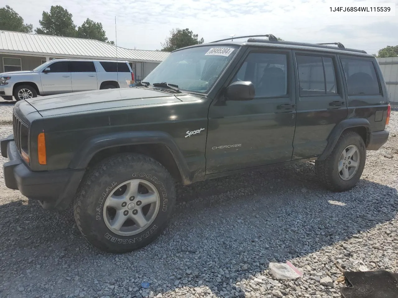 1998 Jeep Cherokee Sport VIN: 1J4FJ68S4WL115539 Lot: 68495384